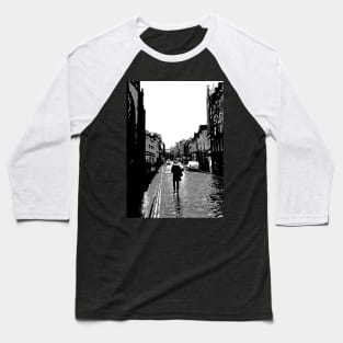 The Woman in the Street! Baseball T-Shirt